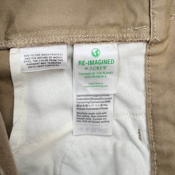 J.Crew Womens Patchwork Vintage Straight Chino Pants Size 25 NEW - Picture 8 of 14